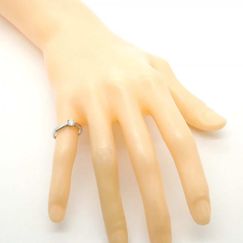 【6jfb0711】ティファニー リング ハーモニー 1PD Pt950 プラチナ ダイヤモンド 0.30ct 6.5号【中古】レディース