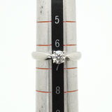 【6jfb0711】ティファニー リング ハーモニー 1PD Pt950 プラチナ ダイヤモンド 0.30ct 6.5号【中古】レディース