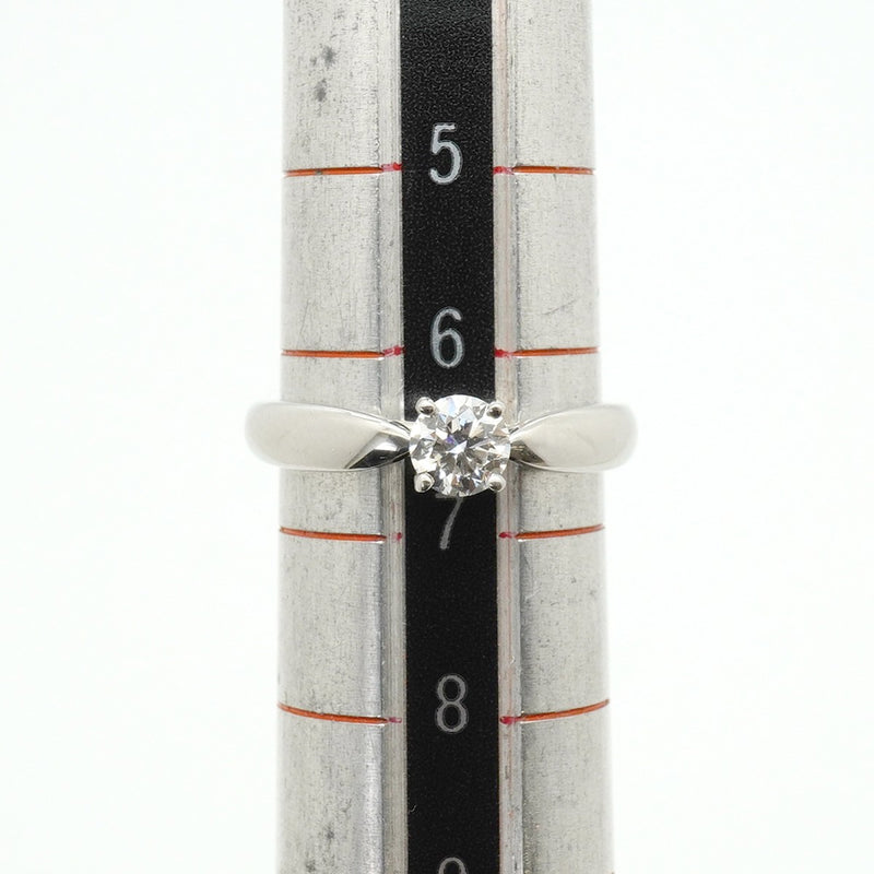【6jfb0711】ティファニー リング ハーモニー 1PD Pt950 プラチナ ダイヤモンド 0.30ct 6.5号【中古】レディース