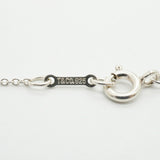 【6jfb0716】ティファニー ネックレス スモールクロス シルバー925【中古】レディース