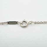 【6jfb0718】ティファニー ネックレス シグネチャークロス K18YG イエローゴールド シルバー925【中古】レディース