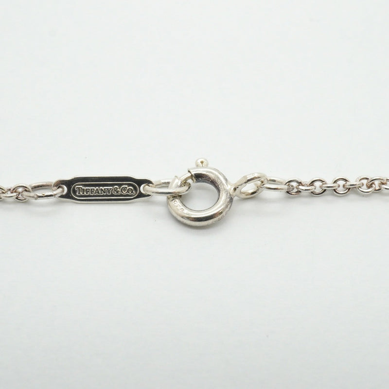 【6jfb0718】ティファニー ネックレス シグネチャークロス K18YG イエローゴールド シルバー925【中古】レディース