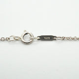 【6jfb0718】ティファニー ネックレス シグネチャークロス K18YG イエローゴールド シルバー925【中古】レディース