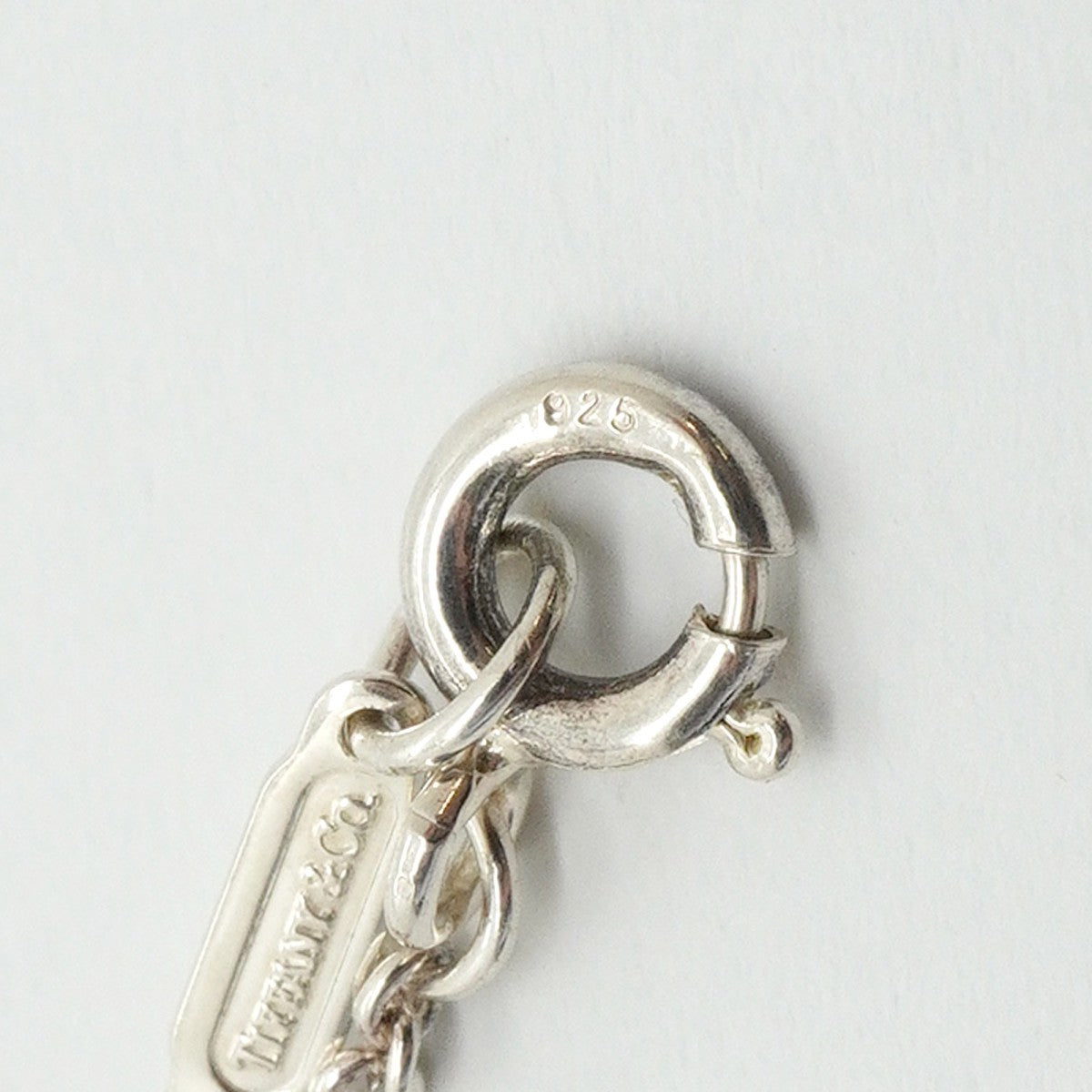 【6jfb0718】ティファニー ネックレス シグネチャークロス K18YG イエローゴールド シルバー925【中古】レディース