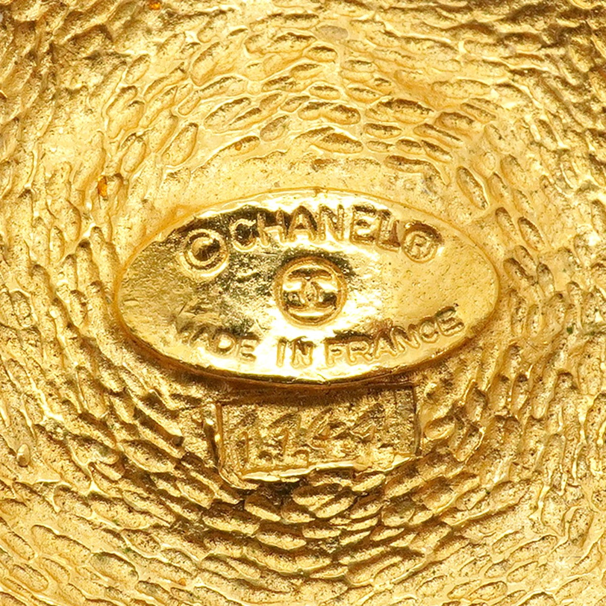 【6jfb0719】シャネル ブローチ ヴィンテージ GPメッキ フェイクパール ゴールド【中古】レディース