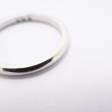 【6jfb0721】ティファニー リング フォーエバー 3PD Pt950 プラチナ ダイヤモンド 8号【中古】レディース