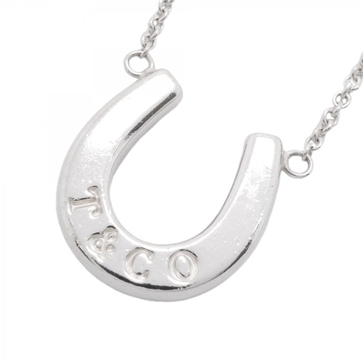 【6jfb0734-k】ティファニー ネックレス ホースシュー シルバー925【中古】メンズ レディース ユニセックス