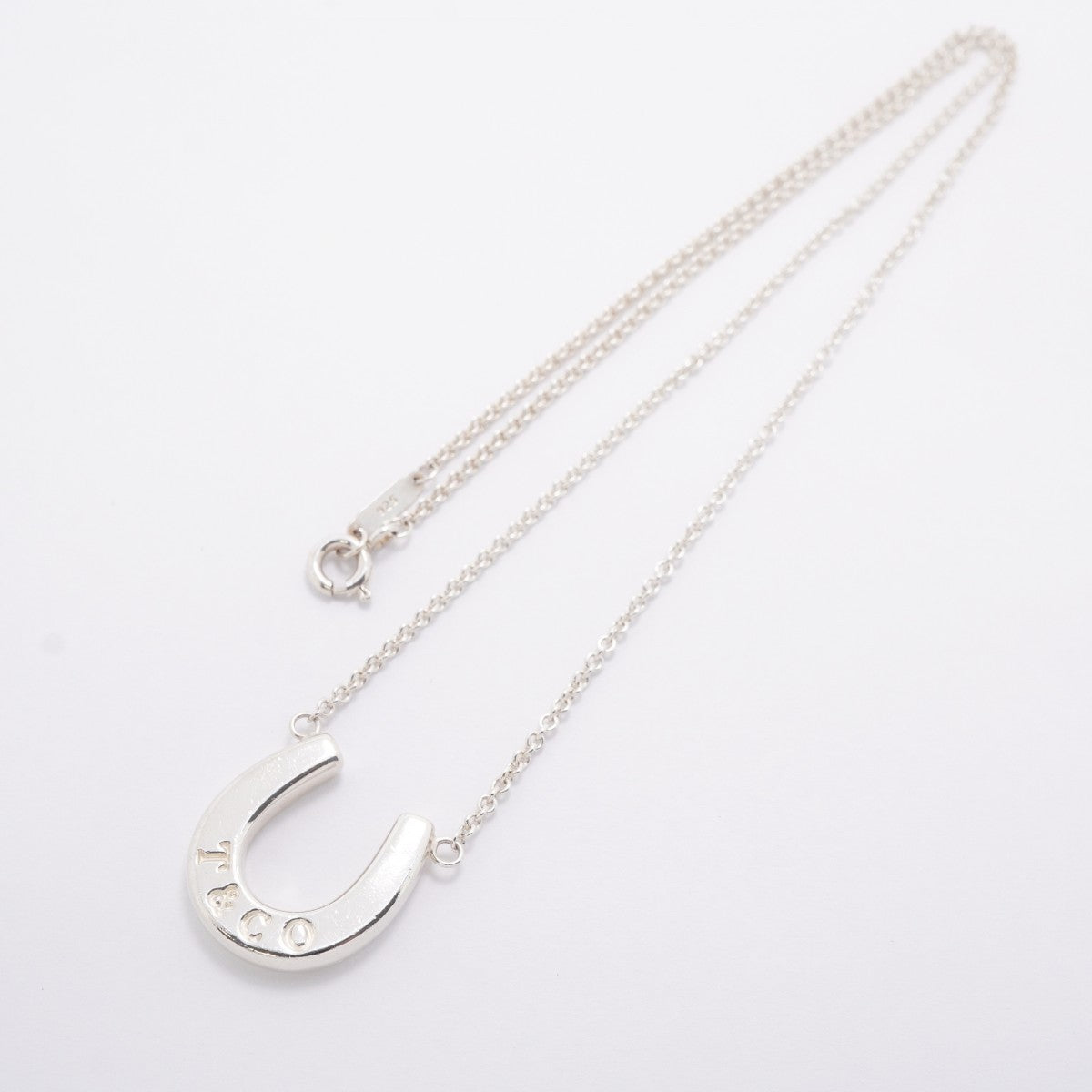 【6jfb0734-k】ティファニー ネックレス ホースシュー シルバー925【中古】メンズ レディース ユニセックス