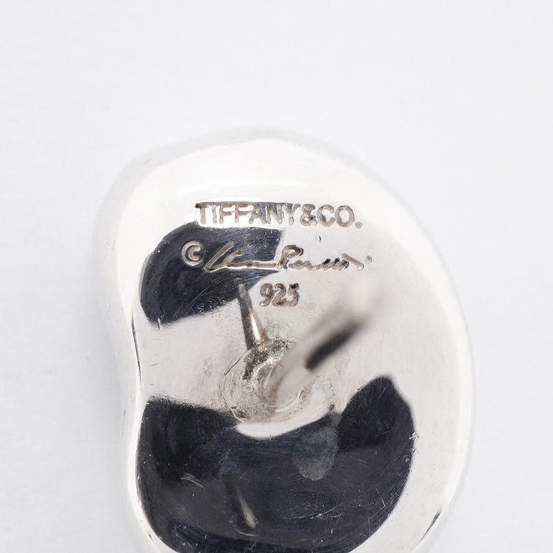 【6jfb0739-k】ティファニー ピアス ビーン シルバー925【中古】レディース