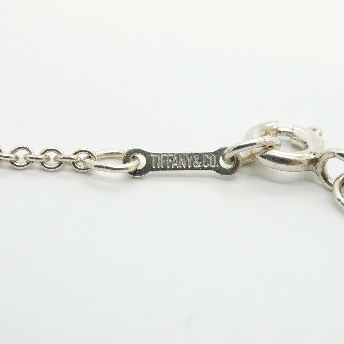 【6jfb0743】ティファニー ブレスレット ビーン 5P シルバー925【中古】レディース