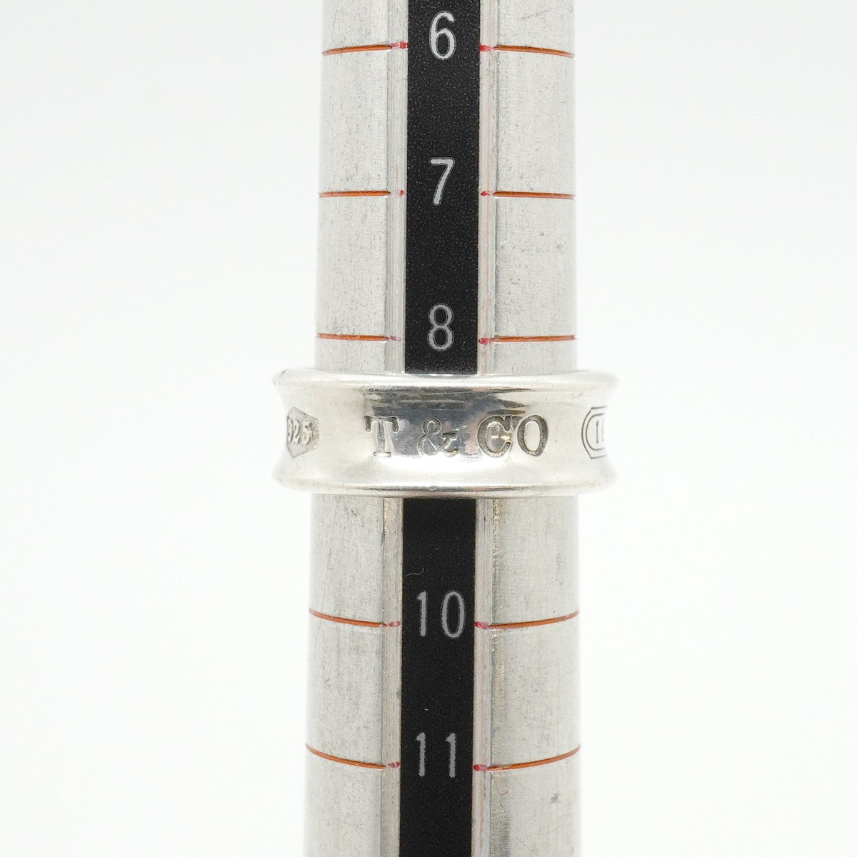 【6jfb0746】ティファニー リング ナロー シルバー925 9号【中古】レディース