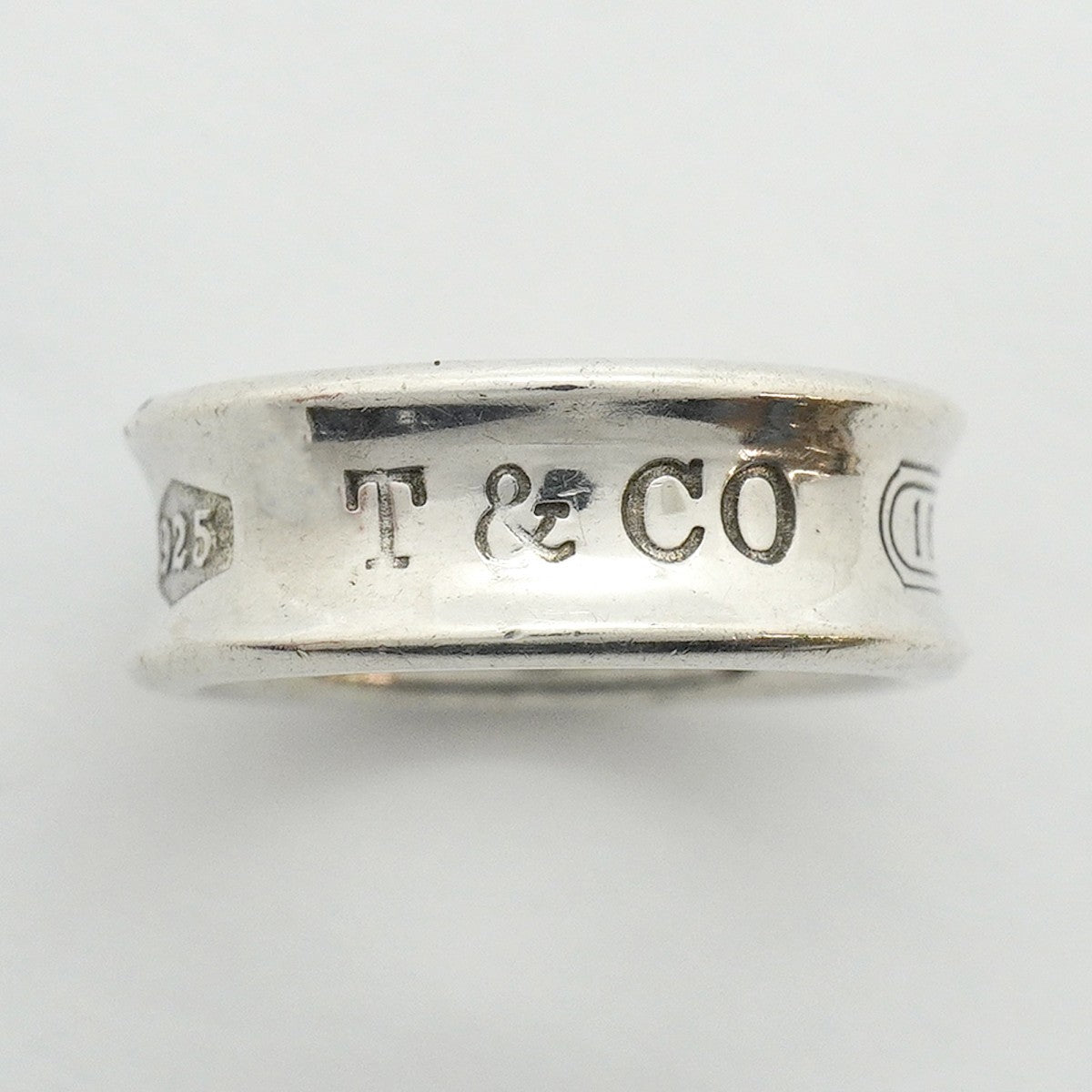 【6jfb0746】ティファニー リング ナロー シルバー925 9号【中古】レディース