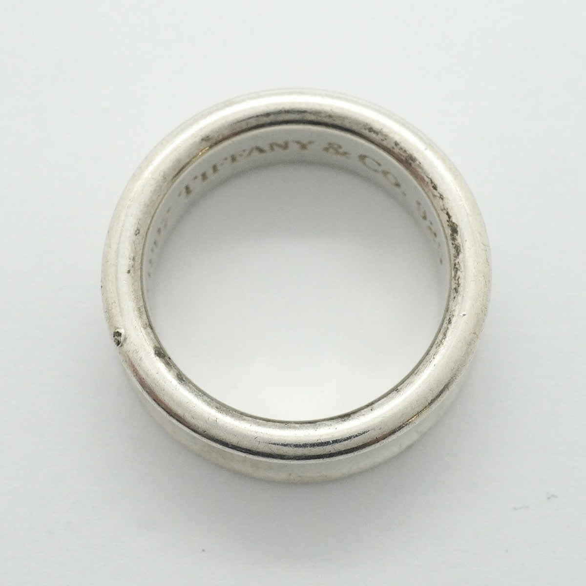 【6jfb0746】ティファニー リング ナロー シルバー925 9号【中古】レディース