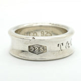 【6jfb0746】ティファニー リング ナロー シルバー925 9号【中古】レディース