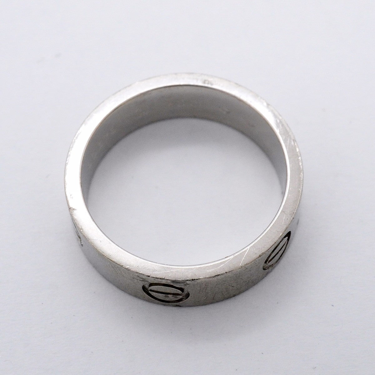 【6jfb0748】カルティエ リング ラブ Pt950 プラチナ ＃55【中古】メンズ レディース ユニセックス