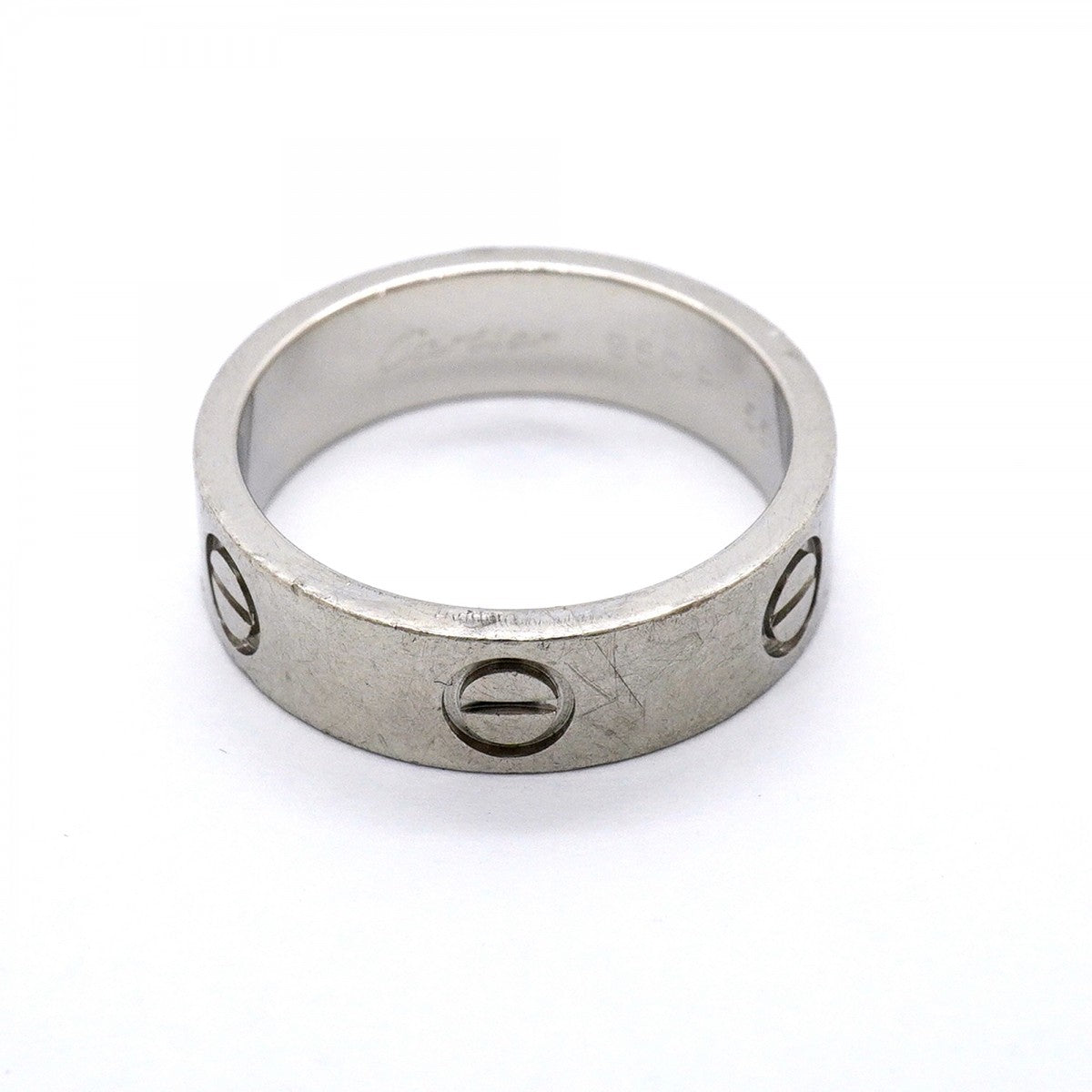 【6jfb0748】カルティエ リング ラブ Pt950 プラチナ ＃55【中古】メンズ レディース ユニセックス