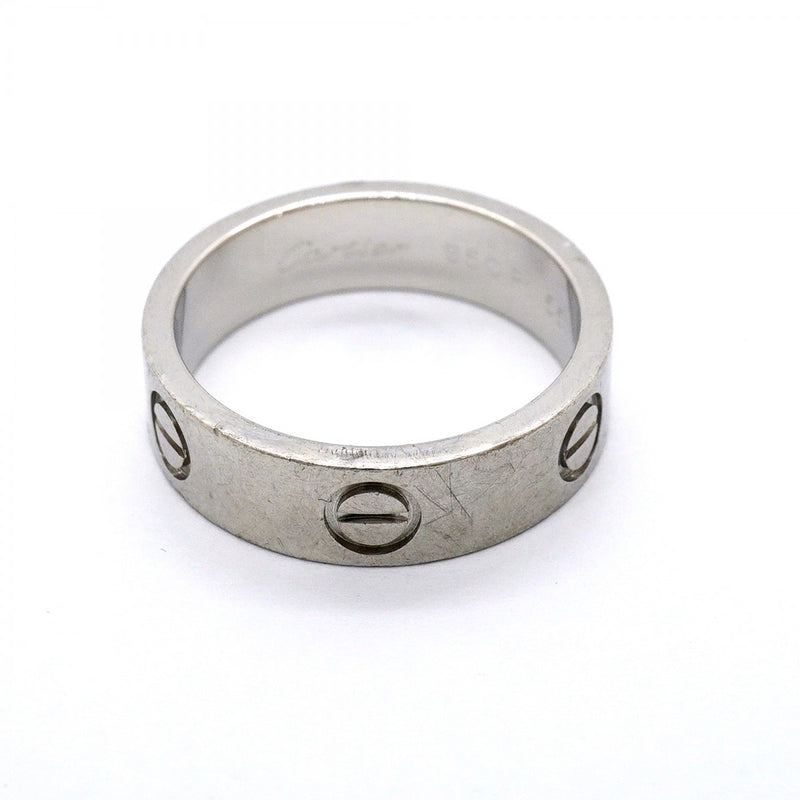 【6jfb0748】カルティエ リング ラブ Pt950 プラチナ ＃55【中古】メンズ レディース ユニセックス