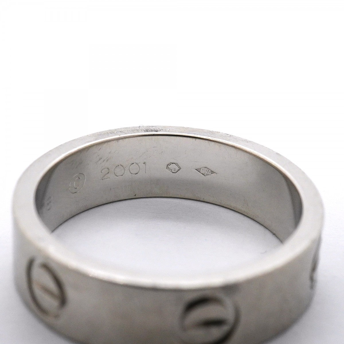 【6jfb0748】カルティエ リング ラブ Pt950 プラチナ ＃55【中古】メンズ レディース ユニセックス