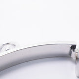 【6jfb0750】エルメス バングル コリエドシアンPM K18WG ホワイトゴールド ダイヤモンド【中古】レディース