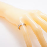 【6jfb0751】カルティエ リング ミニラブ K18WG ホワイトゴールド ＃49【中古】レディース