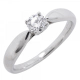 【6jfb0752】ティファニー リング ハーモニー 1PD Pt950 プラチナ ダイヤモンド 0.18ct 7.5号【中古】レディース