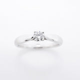 【6jfb0752】ティファニー リング ハーモニー 1PD Pt950 プラチナ ダイヤモンド 0.18ct 7.5号【中古】レディース