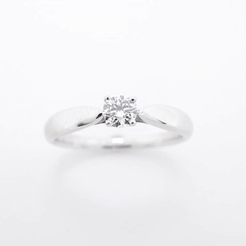 【6jfb0752】ティファニー リング ハーモニー 1PD Pt950 プラチナ ダイヤモンド 0.18ct 7.5号【中古】レディース