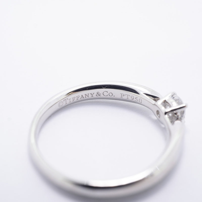 【6jfb0752】ティファニー リング ハーモニー 1PD Pt950 プラチナ ダイヤモンド 0.18ct 7.5号【中古】レディース