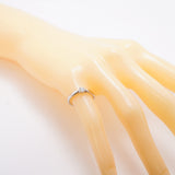 【6jfb0752】ティファニー リング ハーモニー 1PD Pt950 プラチナ ダイヤモンド 0.18ct 7.5号【中古】レディース