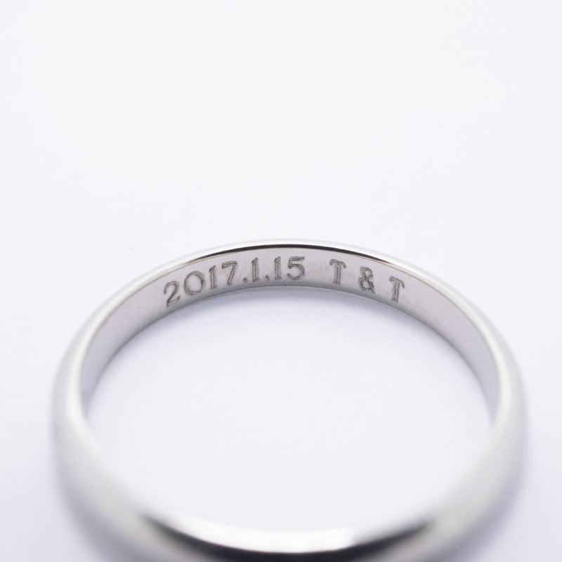 【6jfb0756】カルティエ リング クラシック Pt950 プラチナ ＃51【中古】レディース