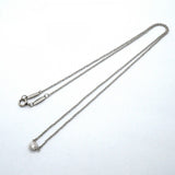 【6jfb0774】ティファニー ネックレス バイザヤード 1PD Pt950 プラチナ ダイヤモンド【中古】レディース