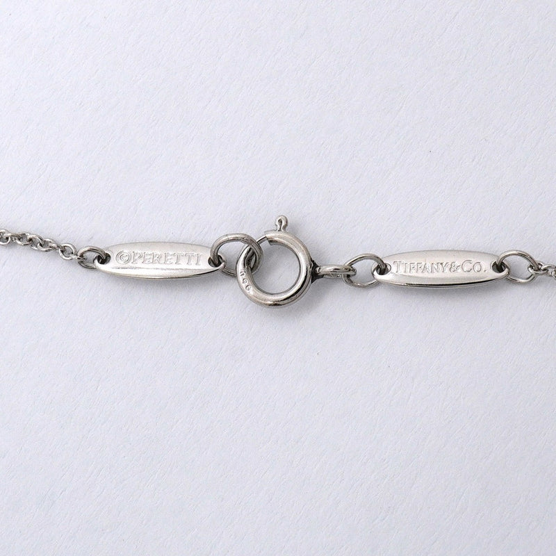 【6jfb0774】ティファニー ネックレス バイザヤード 1PD Pt950 プラチナ ダイヤモンド【中古】レディース