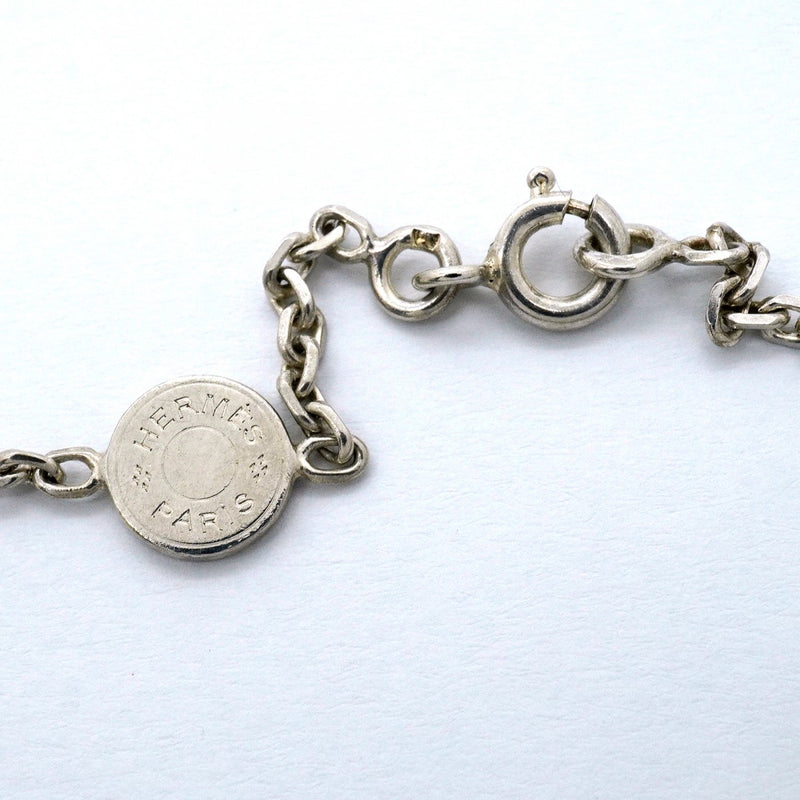 【6jfb0775】エルメス ネックレス クラルテ シルバー925【中古】レディース