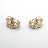 【6jfb0779】ティファニー ピアス サマセット/メッシュ シルバー925【中古】レディース