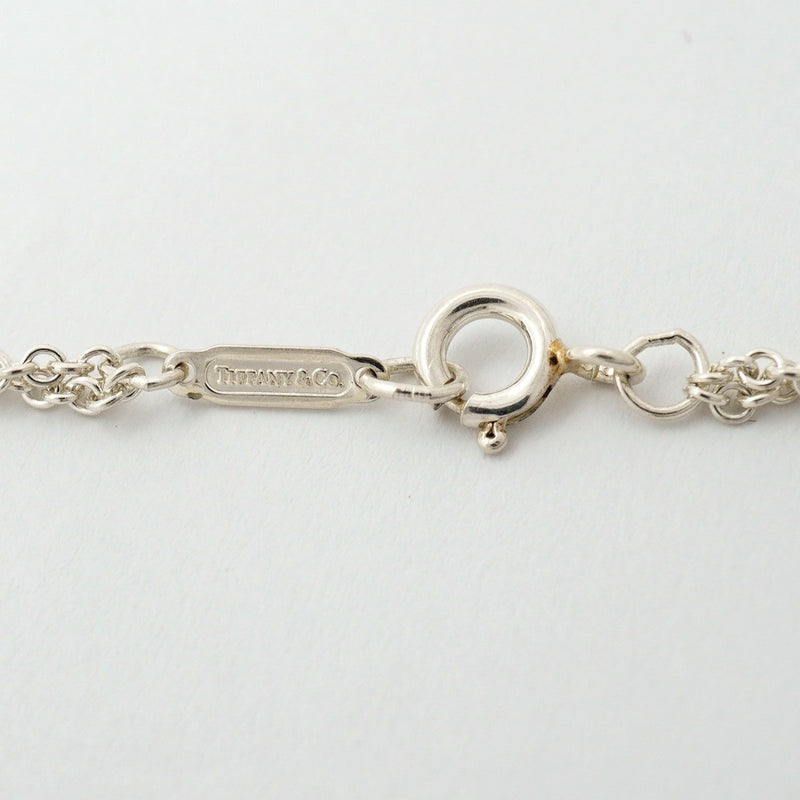 【6jfb0780】ティファニー ネックレス インフィニティ ダブルチェーン シルバー925【中古】レディース