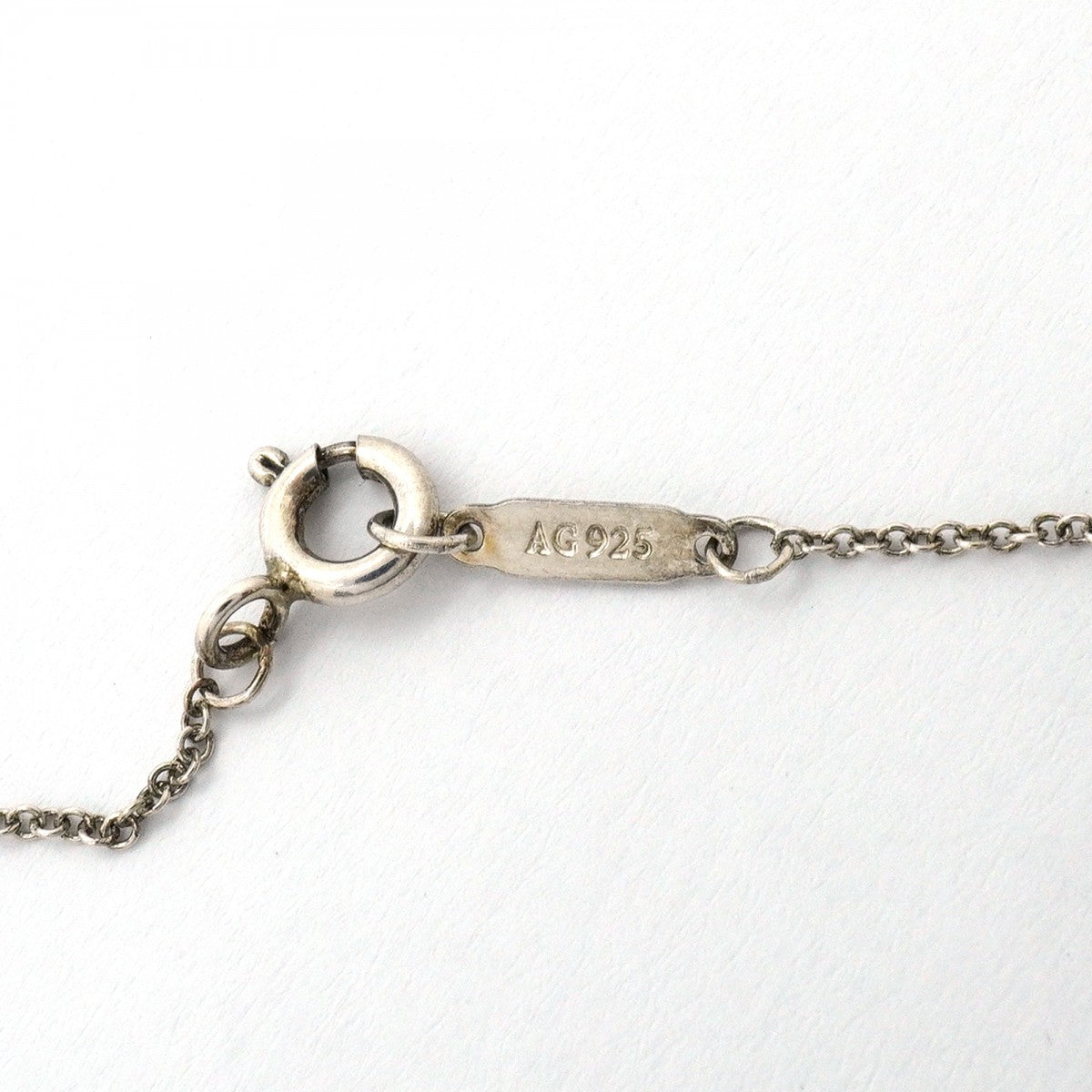 【6jfb0781】ティファニー ネックレス 1837/インターロッキング 丸型 サークル シルバー925 ルベドメタル【中古】レディース