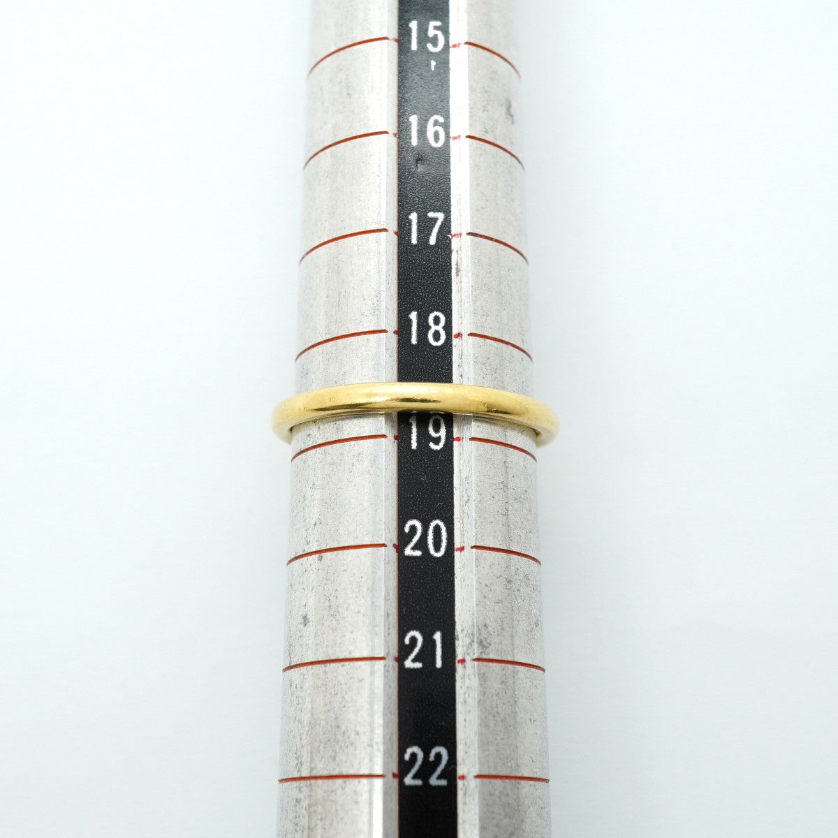 【6jfb0784】ティファニー リング カーブドバンド K18YG イエローゴールド 18.5号【中古】メンズ