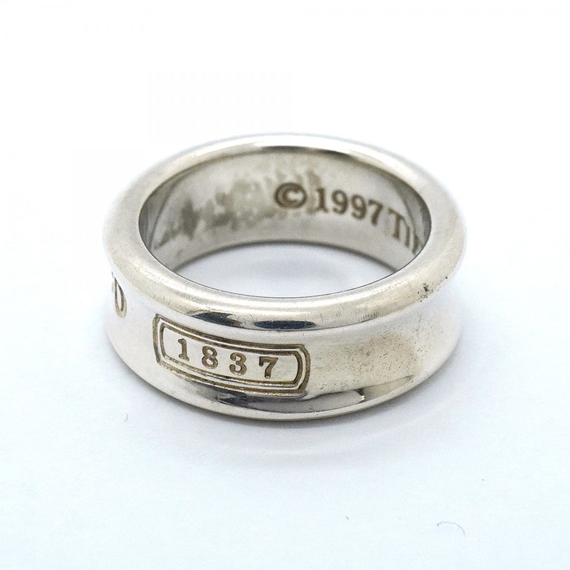 【6jfb0786】ティファニー リング ナロー シルバー925 7.5号【中古】レディース