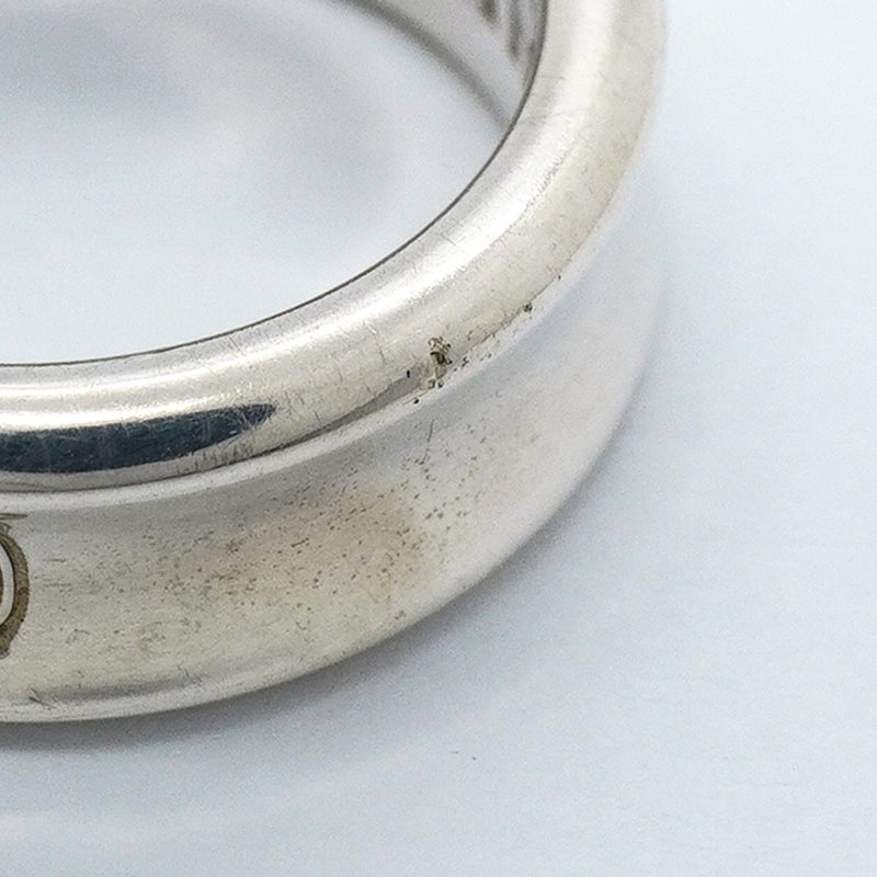 【6jfb0786】ティファニー リング ナロー シルバー925 7.5号【中古】レディース