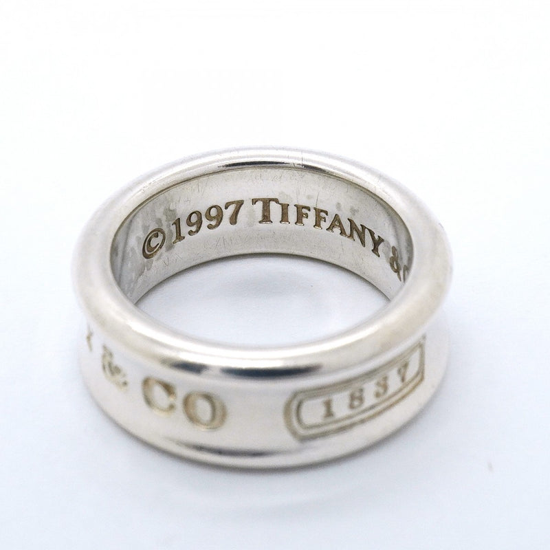 【6jfb0786】ティファニー リング ナロー シルバー925 7.5号【中古】レディース