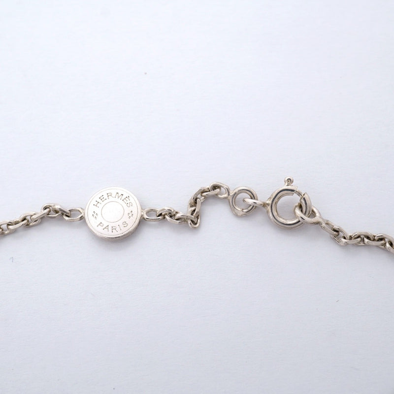 【6jfb0794】エルメス ネックレス イタリーク シルバー925【中古】レディース