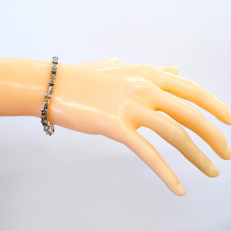 【6jfb0796】ティファニー ブレスレット Tナロー シルバー925【中古】メンズ レディース ユニセックス
