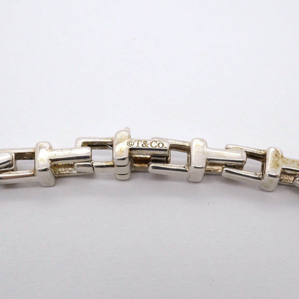 【6jfb0796】ティファニー ブレスレット Tナロー シルバー925【中古】メンズ レディース ユニセックス