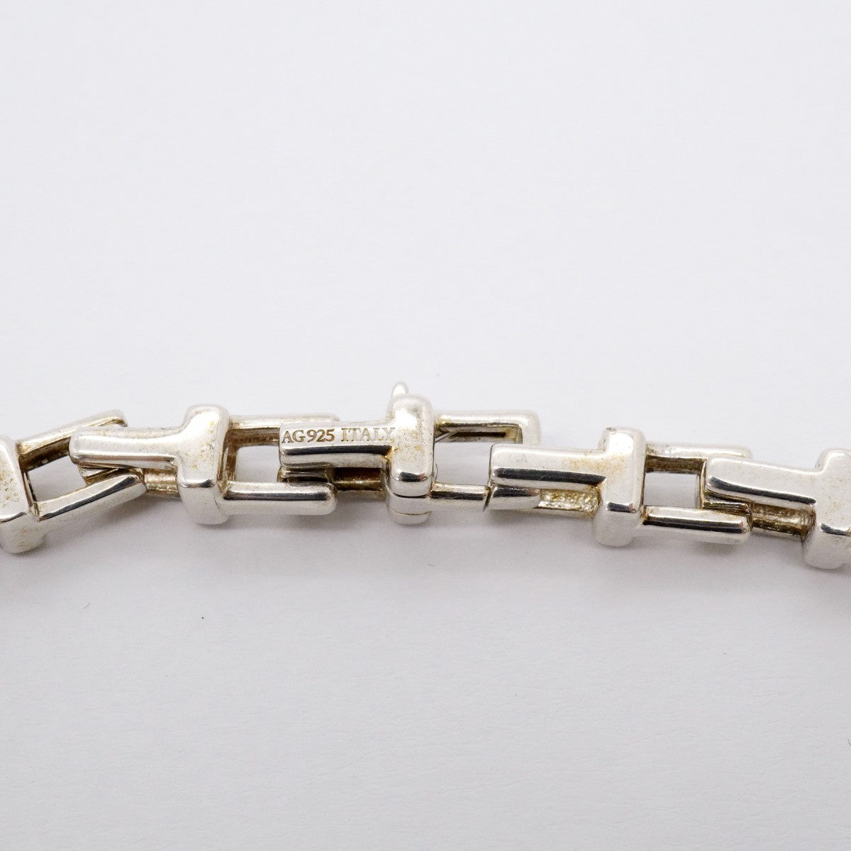 【6jfb0796】ティファニー ブレスレット Tナロー シルバー925【中古】メンズ レディース ユニセックス
