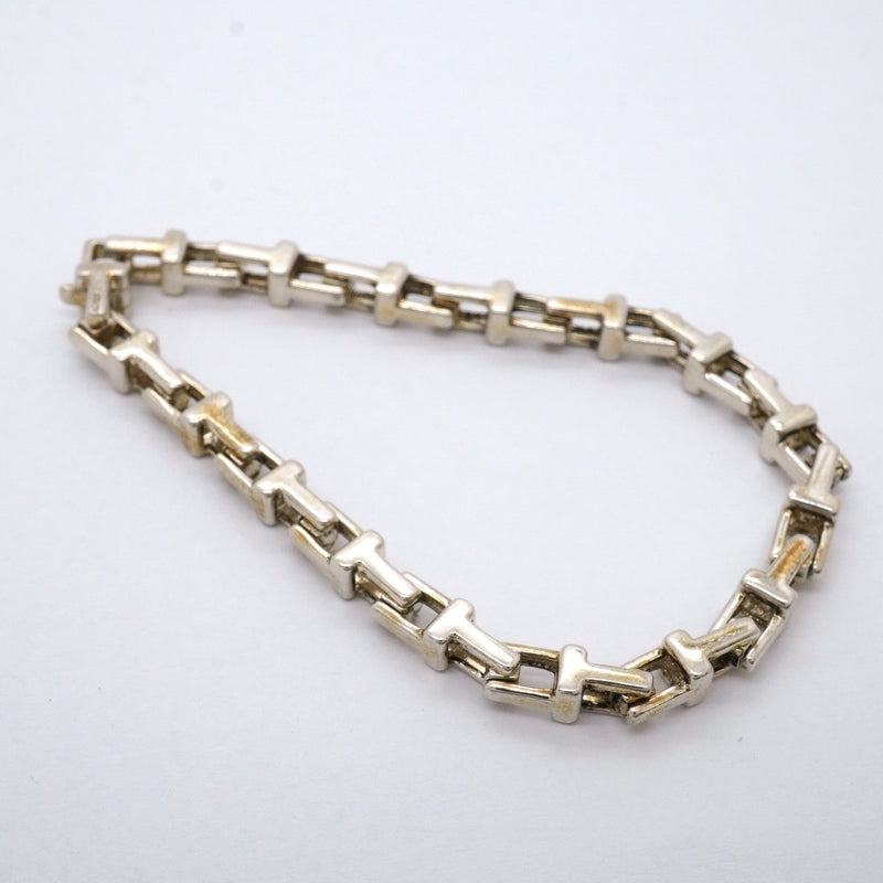 【6jfb0796】ティファニー ブレスレット Tナロー シルバー925【中古】メンズ レディース ユニセックス