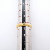 【6jfb0797】カルティエ リング アストラガル 1PD K18YG イエローゴールド ダイヤモンド ＃53【中古】レディース