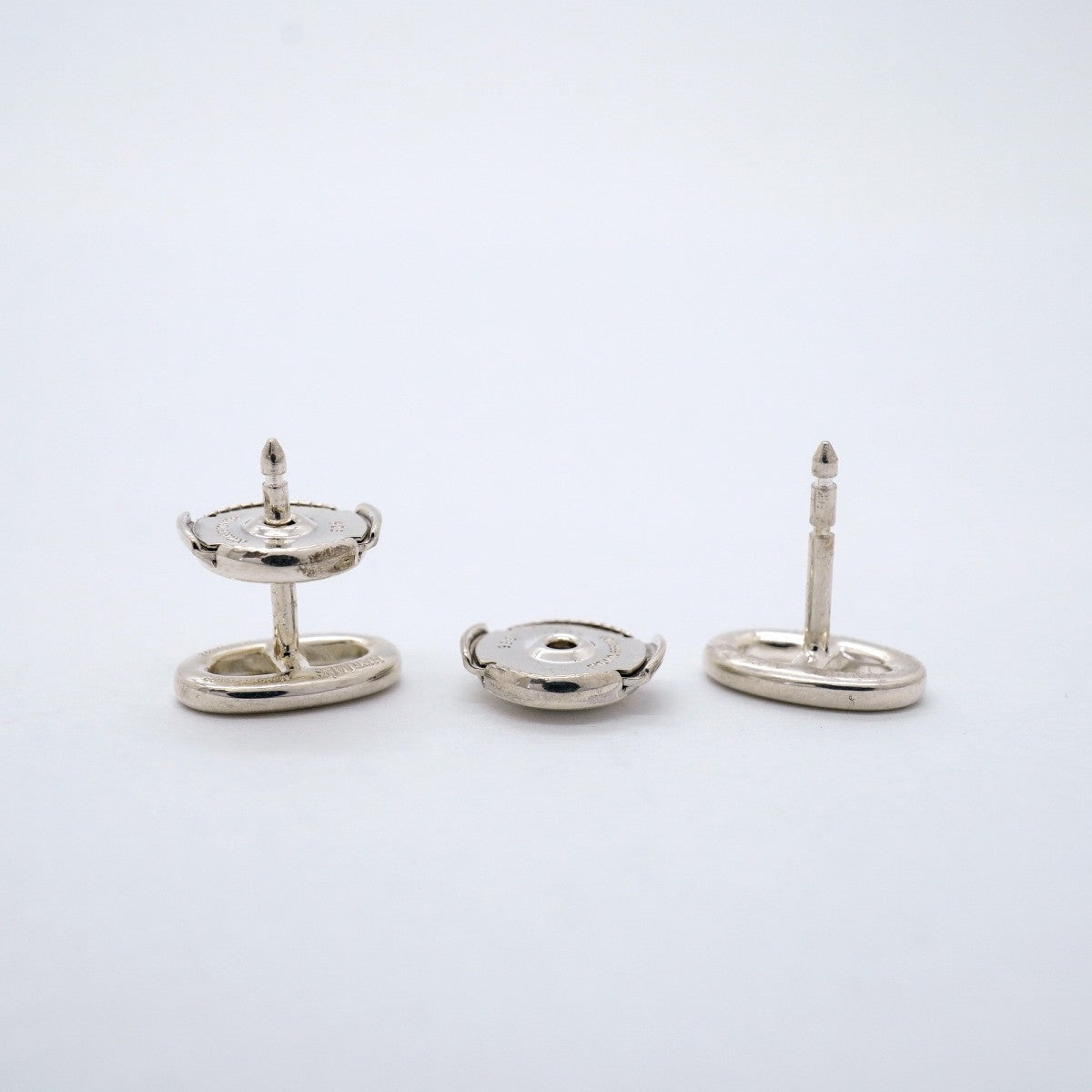 【6jfb0799】エルメス ピアス シェーヌダンクル TPM シルバー925【中古】メンズ レディース ユニセックス