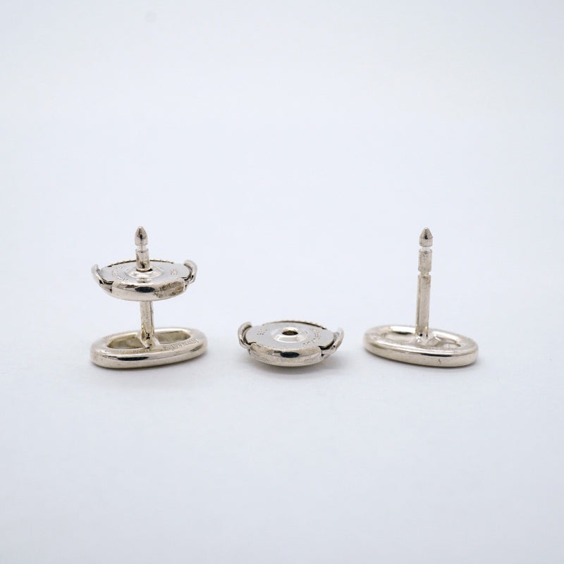 【6jfb0799】エルメス ピアス シェーヌダンクル TPM シルバー925【中古】メンズ レディース ユニセックス