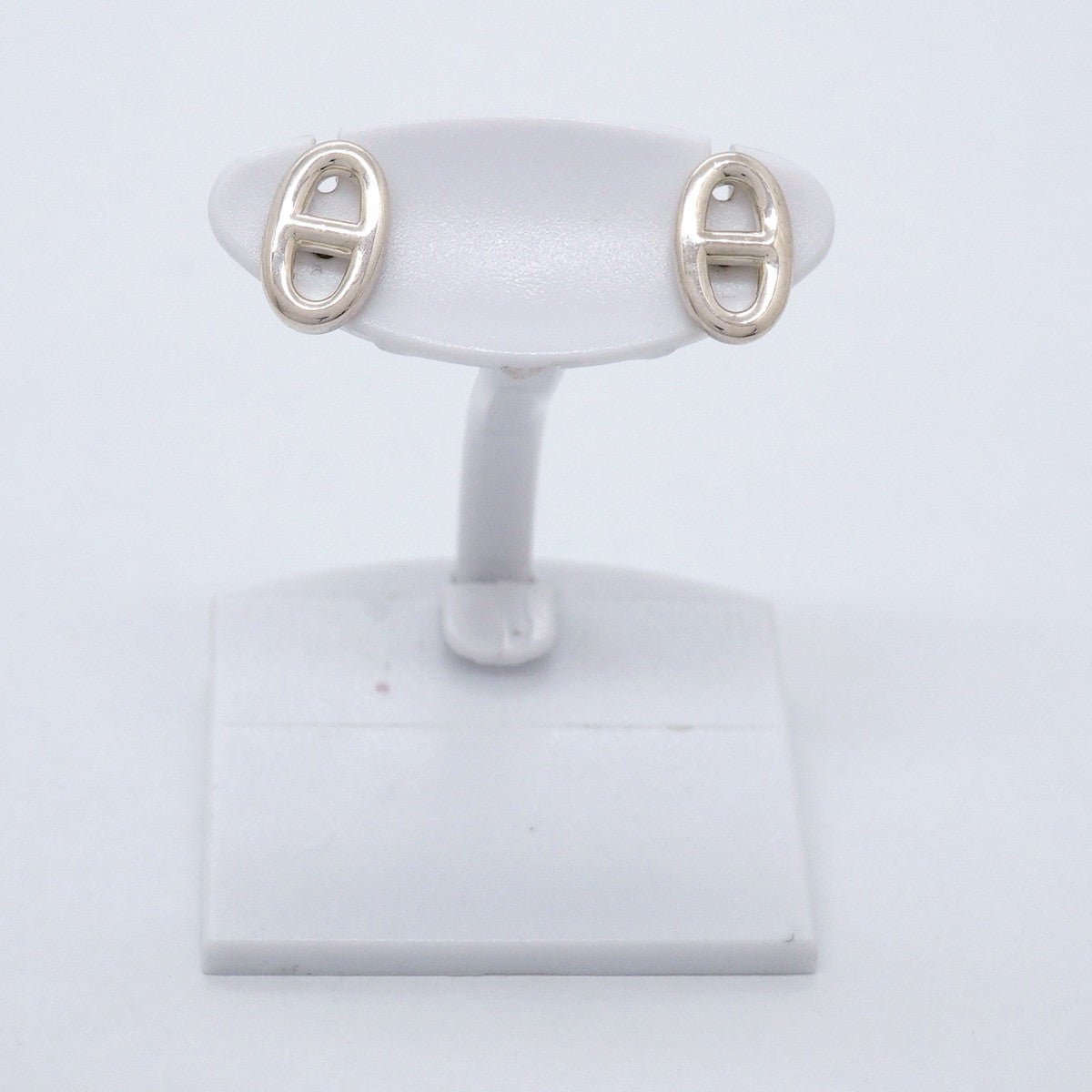 【6jfb0799】エルメス ピアス シェーヌダンクル TPM シルバー925【中古】メンズ レディース ユニセックス