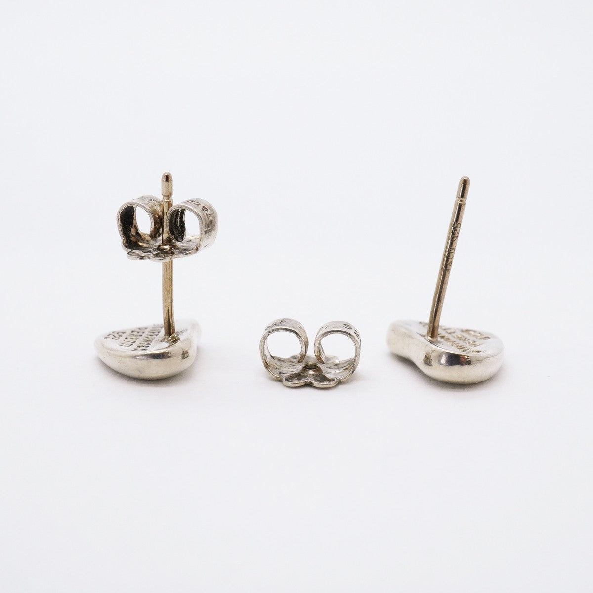 【6jfb0800】ティファニー ピアス フルハート シルバー925【中古】レディース